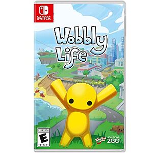 Buy Wobbly Life on Nintendo Switch at Amazon Wobbly Life Nintendo Switch game box art