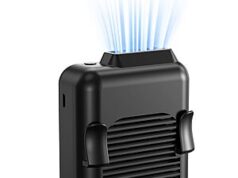 $9.99 – Slenpet 6000mAh Rechargeable 3-Speed Belt Clip Waist Fan – + Free Shipping w/ Prime or on $35+ Slenpet 6000mAh Rechargeable 3-Speed Belt Clip Waist Fan