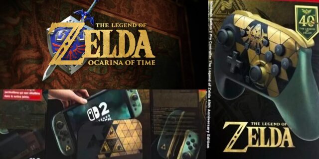 New Special Edition Zelda Switch 2 Console and Pro Controller Leaked Images Leaked images of the new special edition Zelda Switch 2 console and Pro controller