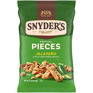 Snyder's Jalapeño Pretzel Pieces Deal Snyder's Jalapeño Flavored Pretzel Pieces