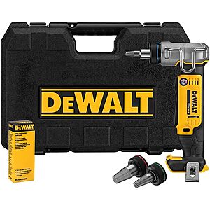 DEWALT PEX Expander Deal DEWALT DCE400B PEX Expander Bare Tool