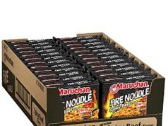 $9.44 – Maruchan Ramen Noodle Soup, FIRE Spicy Beef Flavor – Japanese-Style Instant Noodles, Quick & Easy Meal – 3 Oz. (22 Pack) After Coupon & S&S @ Amazon Maruchan Ramen Noodle Soup, Fire Spicy Beef Flavor in a pack