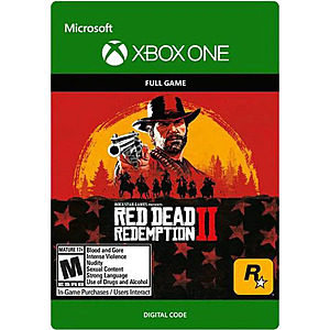 Red Dead Redemption 2 deal at Newegg with Paze Offer Red Dead Redemption 2 Xbox One game cover art