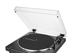 $199.00 – : Audio-Technica AT-LP60XBT-BK Fully Automatic Wireless Belt-Drive Stereo Turntable, 2 Speed, Black Audio-Technica AT-LP60XBT-BK wireless turntable in black