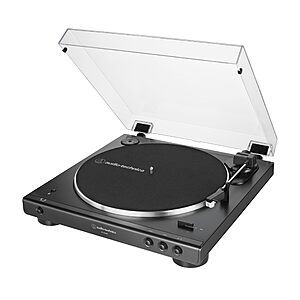 Audio Technica AT-LP60XBT-BK turntable deal Audio-Technica AT-LP60XBT-BK wireless turntable in black