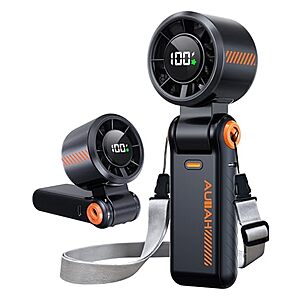 AUIIAH GS30 fan on sale AUIIAH GS30 portable turbo fan in black
