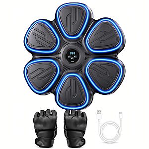 Discounted Changenow Music Boxing Machine Changenow Music Boxing Machine for Kids with Bluetooth Speaker and LED Display