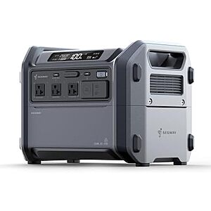 Segway Cube 1000 Power Station Deal Segway Cube 1000 Power Station with Amazon logo