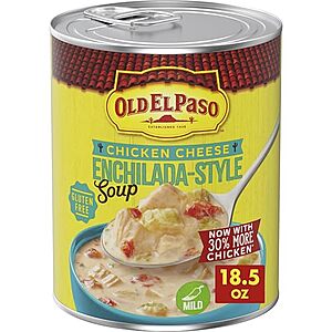 Old El Paso Soup Deal Old El Paso Chicken Cheese Enchilada Style Canned Soup