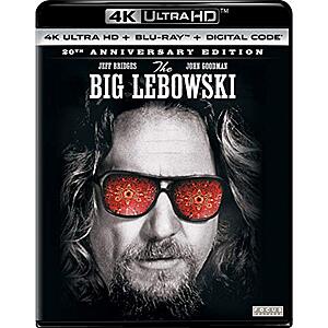Big Lebowski 20th Anniversary Edition deal The Big Lebowski 20th Anniversary Edition DVD cover