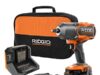 $179.10 – $179.1: RIDGID 18V Brushless Cordless 4-Mode 1/2 in. High-Torque Impact Wrench Kit with (2) 4.0 Ah Lithium-Ion Batteries and Charger at HomeDepot RIDGID 18V Impact Wrench Kit with (2) 4.0 Ah Lithium-Ion Batteries