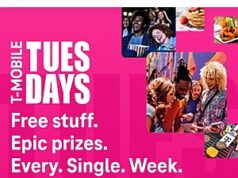 $5.00 – T-Mobile Customers: T Life App Offers $5 off Qdoba Entrées starting August 4th T Mobile and Qdoba logo