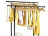 $22.20 – HYSEYY Double Rod Clothes Rack on Wheels + Free S/H HYSEYY Double Rod Clothes Rack on Wheels