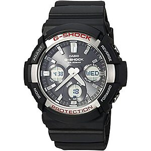 Casio G-Shock GAS100-1A watch deal Casio Men's G-Shock GAS100-1A Sport Watch on Amazon for $108