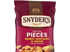 $2.90 – Snyder’s of Hanover Honey Mustard & Onion Flavored Pretzel Pieces, 11.25 Oz — After Coupon & Subscribe & Save @ Amazon Snyder's of Hanover Honey Mustard & Onion Flavored Pretzel Pieces in a bag