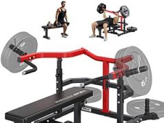$143.99 – YOLEO 2-in-1 Chest Press Machine w/ Independent Converging Arms & Adjustable Weight Bench (1100 LBS) + Free Shipping YOLEO 2-in-1 Chest Press Machine with converging arms
