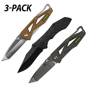 Sanrenmu Folding Pocket Knife Sale 3-pack Sanrenmu Folding Pocket Knives - Vol. 12