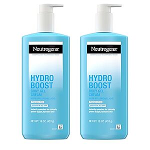 $8.47 – SnS, AC  | 2-Pack 16-Oz Neutrogena Hydro Boost Body Gel Cream (Unscented) at Amazon ($4.24 each)