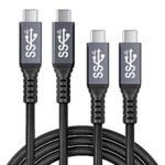 $4.99 – HOTUTUKI 2-pack USB-C Cable 3.3FT 10gbps 100W – Lowest Price Ever on Amazon