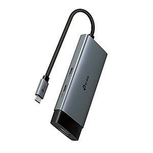 $9.82 – YMMV – After Coupon – TP-Link USB C Hub 5-in-1 Multiport Adapter w/ 4K@60Hz HDMI  + Free Shipping w/ Prime or on $35+