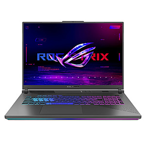 $1,849.00 – 18″ ASUS ROG Strix G18 1600p 240Hz Gaming Laptop w/ Ryzen 9 9955HX, RTX 5070 8GB GPU, 32GB RAM & 1TB SSD $1849 + Free Shipping
