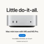 Launch Discount Now Live Again on Apple’s New 24GB M6 Mac mini