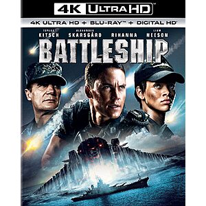 $12.99 – Battleship 4K + Blu-ray: at Amazon.com