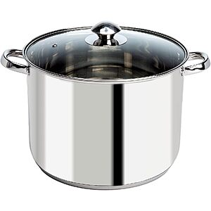 $18.16 – Prime: 8-Quart Ecolution Stainless Steel Stock Pot w/ Glass Lid + Free Shipping