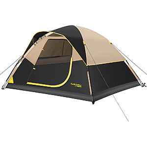$53.99 – FanttikOutdoor Zeta C4 4-Person Instant Dome Camping Tent (Khaki)  + Free Shipping