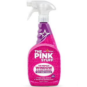 $3.93 – The Pink Stuff Window & Glass Cleaner Spray Drops to  with Subscribe & Save + Free Shipping on Amazon