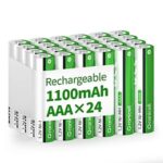 $12.49 – (24-Pack) Granicell NiMH Rechargeable AAA Batteries 1.2V