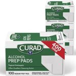 $4.49 – 400-Count CURAD Medium Alcohol Prep Pads (70% Isopropyl) – Lowest Price Ever at Amazon