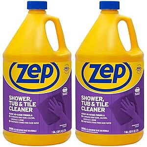 $15.12 – | 2-Pack 64-Oz Zep Shower Tub and Tile Cleaner at Amazon