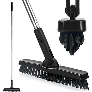 $7.91 – CELOX V-Shape Grout Cleaning Brush w/ Long Rotating Handle (3 colors) –  + Free Shipping w/ Prime or on $35+