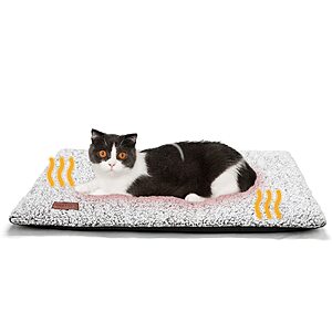 $13.79 – 24″x18″ Mora Pets Self Heating Pet Pad w/ Removable Cover – + Free Shipping w/ Prime or on $35+