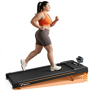 $150.00 – MERACH W50 Lite Walkpad with 10% Auto Incline $150 + Free Shipping – Amazon Deal