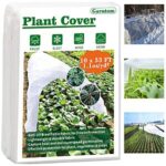 $13.99 – Garutom Freeze Protection Frost Cloth for Plant: 10’x 50′  and 10’x 33′ $10.47 + Free Shipping w/ Prime or on $35+