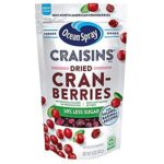$13.23 – SnS  | 12-Pack 5-Oz Ocean Spray Craisins, 50% Less Sugar Dried Cranberries at Amazon ($1.10 each)