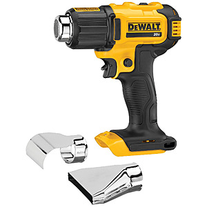 $89.00 – DEWALT DCE530B 20V MAX Heat Gun – (Bare Tool) $89 at Fasteners Inc