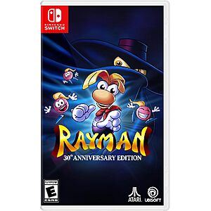 $25.00 – Rayman: 30th Anniversary Edition (Nintendo Switch or PS5) – $25 + Free Shipping w/ Prime or $35+