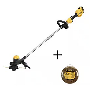 $129.00 – Dewalt 20V MAX Cordless String Trimmer Kit: Lowest Price Ever at Home Depot