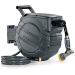 $55.00 – 100ft GLAHODEN 1/2″ Retractable Garden Hose Reel with Automatic Rewind – Lowest Price Ever at Amazon with Coupon Code