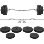 $50.00 – Yaheetech Barbell Weight Sets w/ Detachable Curl Bar: 44.1 lb $50, 55 lb $60, 66 lb $70 + Free Shipping