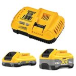 $199.00 – Dewalt 20V XR Lithium-Ion Starter Pack with 8.0 Ah and 4.0 Ah Battery Packs and Charger on Sale for $199