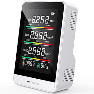 $32.98 – 8-in-1 Air Quality Monitor Indoor Down to Lowest Price Ever on Amazon