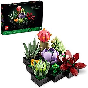 $34.99 – * | 771-Pc LEGO Botanical Collection Succulents Building Set at Amazon