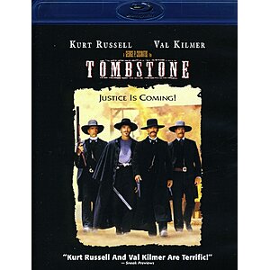 $7.50 – Tombstone Blu-Ray at Its Lowest Price Yet on Amazon