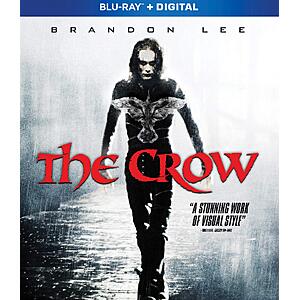 $6.96 – The Crow (Blu-ray + Digital) Now at Record Low Price on Amazon