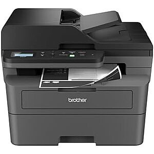 $149.99 – * | Refurb: Brother DCP-L2640DW Wireless Compact B&W Multi-Function Laser Printer at Amazon