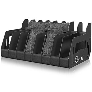 $18.14 – CVLIFE Pistol Rack for Gun Safe Handgun Rack Pistol Holder 8 Slots AC